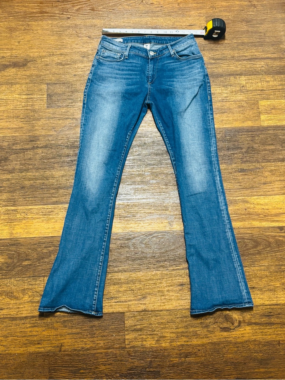 True Religion Medium Blue Bootcut Jeans